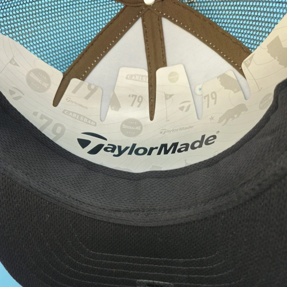 TaylorMade Ventura Trucker Hat Mesh Snapback Golf Cap Travel Vacation